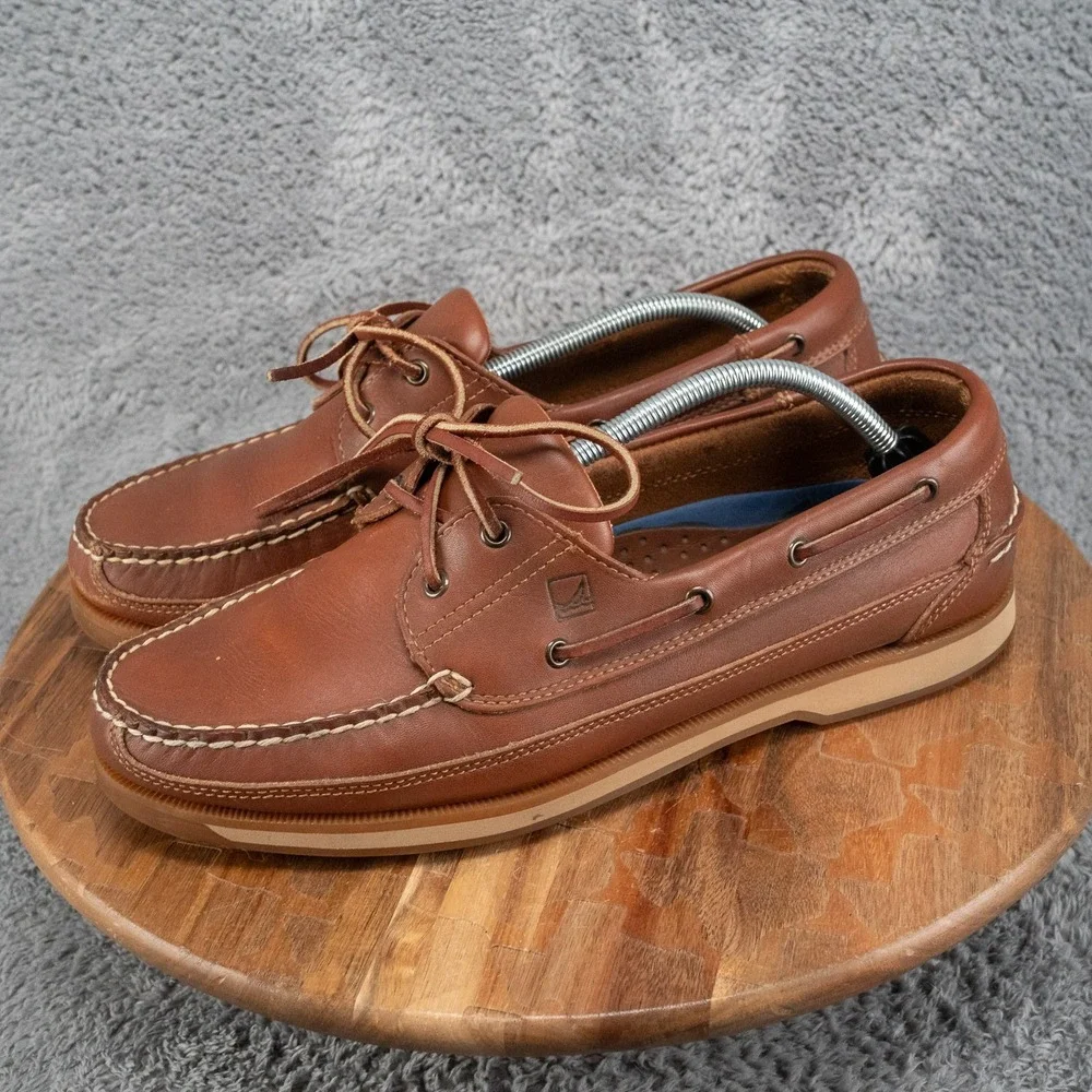 Sperry Authentic Original Boat Shoe Tan/Gum  Men's 12 M